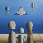 Umetnička slika Baloni slikar Sandra Mitrović - tehnika ulje na platnu - format slike sa ramom 43x43 cm - bez rama 30x30 cm - Cena umetničke slike 44840 dinara - izgled slike bez rama Umetnička slika Baloni slikar Sandra Mitrović - tehnika ulje na platnu - format slike sa ramom 43x43 cm - bez rama 30x30 cm - Cena umetničke slike 44840 dinara - izgled slike bez rama