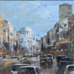 Umetnička slika Beograd 2 slikar Branko Dimitrijević - tehnika ulje na platnu - format slike sa ramom 46x56 cm - bez rama 30x40 cm - Cena umetničke slike 18880 dinara - izgled slike bez rama Umetnička slika Beograd 2 slikar Branko Dimitrijević - tehnika ulje na platnu - format slike sa ramom 46x56 cm - bez rama 30x40 cm - Cena umetničke slike 18880 dinara - izgled slike bez rama