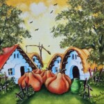 Umetnička slika Četri bundeve slikar Štefan Varga (Naiva Kovačica) - tehnika ulje na platnu - format slike sa ramom 45x50 cm - bez rama 25x30 cm - Cena umetničke slike 35400 dinara - izgled slike bez rama Umetnička slika Četri bundeve slikar Štefan Varga (Naiva Kovačica) - tehnika ulje na platnu - format slike sa ramom 45x50 cm - bez rama 25x30 cm - Cena umetničke slike 35400 dinara - izgled slike bez rama