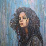 Umetnička slika Crna slikar Ivan Vanja Milanović - tehnika ulje na platnu - bez rama 120x100 cm - Cena umetničke slike 38940 dinara Umetnička slika Crna slikar Ivan Vanja Milanović - tehnika ulje na platnu - bez rama 120x100 cm - Cena umetničke slike 38940 dinara