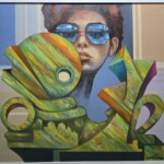 Umetnička slika Naočari slikar Ivan Vanja Milanović - tehnika ulje na platnu - bez rama 100x120 cm - Cena umetničke slike 38940 dinara Umetnička slika Naočari slikar Ivan Vanja Milanović - tehnika ulje na platnu - bez rama 100x120 cm - Cena umetničke slike 38940 dinara