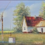 Umetnička slika Salaš 4 slikar Darko Bartoš - tehnika ulje na platnu - format slike sa ramom 34x40 cm - bez rama 22x28 cm - Cena umetničke slike 10620 dinara - izgled slike bez rama Umetnička slika Salaš 4 slikar Darko Bartoš - tehnika ulje na platnu - format slike sa ramom 34x40 cm - bez rama 22x28 cm - Cena umetničke slike 10620 dinara - izgled slike bez rama