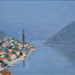 Umetnička slika More 11 slikar Dragan Tasić - tehnika akril na platnu kaširano na kartonu - format slike sa ramom 40x50 cm - bez rama 30x40 cm - Cena umetničke slike 11210 dinara - izgled slike bez rama