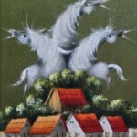 Umetnička slika Tri bela konja III slikar Janoš Mesaroš- tehnika kombinovana tehnika lak pastel - veličina slike bez rama 35x25 cm - sa ramom 56x46 cm - cena umetničke slike 35400 dinara - izgled slike bez rama Umetnička slika Tri bela konja III slikar Janoš Mesaroš- tehnika kombinovana tehnika lak pastel - veličina slike bez rama 35x25 cm - sa ramom 56x46 cm - cena umetničke slike 35400 dinara - izgled slike bez rama