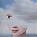Umetnička slika Umereno do znatno oblačna slikar Slavko Krunić- tehnika akrilik na platnu - veličina slike bez rama 65x45 cm - sa ramom 78x58 cm - cena umetničke slike 271400 dinara - izgled slike bez rama