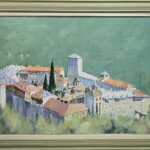 Umetnička slika Hilandar slikar Dragan Tasić- tehnika akril na lesonitu - veličina slike bez rama 60x80 cm - sa ramom 76x96 cm - cena umetničke slike 38940 dinara - izgled slike sa ramom Umetnička slika Hilandar slikar Dragan Tasić- tehnika akril na lesonitu - veličina slike bez rama 60x80 cm - sa ramom 76x96 cm - cena umetničke slike 38940 dinara - izgled slike sa ramom