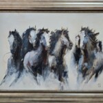 Umetnička slika Konji koji jure 1 slikar Dragan Tasić- tehnika akril na lesonitu - veličina slike bez rama 50x70 cm - sa ramom 67x87 cm - cena umetničke slike 30680 dinara - izgled slike sa ramom Umetnička slika Konji koji jure 1 slikar Dragan Tasić- tehnika akril na lesonitu - veličina slike bez rama 50x70 cm - sa ramom 67x87 cm - cena umetničke slike 30680 dinara - izgled slike sa ramom