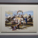 Umetnička slika Panonski muzičari slikar Goran Mitrović- tehnika digitalna kombinovana tehnika sa dodatim aplikacijama i islikanim detaljima uljanom bojom - veličina slike bez rama 40x56 cm - sa ramom 61x77 cm - cena umetničke slike 49560 dinara - izgled slike sa ramom Umetnička slika Panonski muzičari slikar Goran Mitrović- tehnika digitalna kombinovana tehnika sa dodatim aplikacijama i islikanim detaljima uljanom bojom - veličina slike bez rama 40x56 cm - sa ramom 61x77 cm - cena umetničke slike 49560 dinara - izgled slike sa ramom