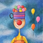 Umetnička slika Balonko slikar Tijana Lazić- tehnika akril na platnu - veličina slike bez rama 30x25 cm - cena umetničke slike 7080 dinara - izgled slike bez rama Umetnička slika Balonko slikar Tijana Lazić- tehnika akril na platnu - veličina slike bez rama 30x25 cm - cena umetničke slike 7080 dinara - izgled slike bez rama