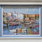 Umetnička slika Barke 3 slikar Branko Dimitrijević- tehnika ulje na platnu - veličina slike bez rama 30x40 cm - sa ramom 43x53 cm - cena umetničke slike 20060 dinara - izgled slike sa ramom Umetnička slika Barke 3 slikar Branko Dimitrijević- tehnika ulje na platnu - veličina slike bez rama 30x40 cm - sa ramom 43x53 cm - cena umetničke slike 20060 dinara - izgled slike sa ramom