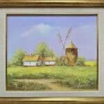 Umetnička slika Salaš 4 slikar Darko Bartoš- tehnika ulje na platnu - veličina slike bez rama 25x30 cm - sa ramom 34x39 cm - cena umetničke slike 8260 dinara - izgled slike sa ramom. Umetnička slika Salaš 4 slikar Darko Bartoš- tehnika ulje na platnu - veličina slike bez rama 25x30 cm - sa ramom 34x39 cm - cena umetničke slike 8260 dinara - izgled slike sa ramom.