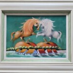 Umetnička slika Šarena ljubav XVI slikar Janoš Mesaroš- tehnika kombinovana tehnika lak pastel - veličina slike bez rama 25x35 cm - sa ramom 40x50 cm - cena umetničke slike 35400 dinara - izgled slike sa ramom. Umetnička slika Šarena ljubav XVI slikar Janoš Mesaroš- tehnika kombinovana tehnika lak pastel - veličina slike bez rama 25x35 cm - sa ramom 40x50 cm - cena umetničke slike 35400 dinara - izgled slike sa ramom.