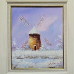 Umetnička slika Vetrenjača 1 slikar Darko Bartoš- tehnika ulje na platnu - veličina slike bez rama 30x25 cm - sa ramom 39x34 cm - cena umetničke slike 8260 dinara - izgled slike sa ramom. Umetnička slika Vetrenjača 1 slikar Darko Bartoš- tehnika ulje na platnu - veličina slike bez rama 30x25 cm - sa ramom 39x34 cm - cena umetničke slike 8260 dinara - izgled slike sa ramom.
