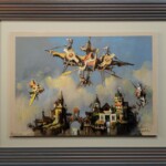 Umetnička slika Čuvari starog utočišta slikar Goran Mitrović- tehnika digitalna kombinovana tehnika sa dodatim aplikacijama i islikanim detaljima uljanom bojom - veličina slike bez rama 35x50 cm - sa ramom 55x71 cm - cena umetničke slike 49560 dinara - izgled slike sa ramom. Umetnička slika Čuvari starog utočišta slikar Goran Mitrović- tehnika digitalna kombinovana tehnika sa dodatim aplikacijama i islikanim detaljima uljanom bojom - veličina slike bez rama 35x50 cm - sa ramom 55x71 cm - cena umetničke slike 49560 dinara - izgled slike sa ramom.